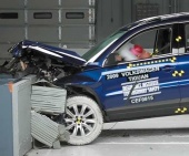 2011 Volkswagen Tiguan IIHS Frontal Impact Crash Test Picture